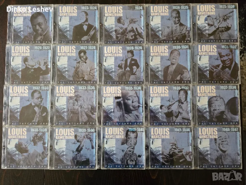 Колекция 20 cd's Louis Armstrong  1923-1947, снимка 1