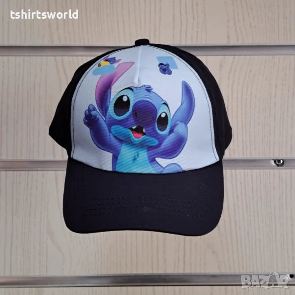 Нова детска шапка с козирка Стич (Stitch), снимка 1