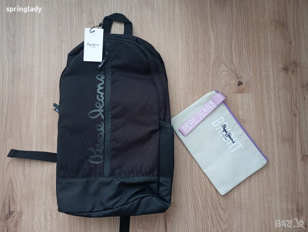 Раница и несесер Pepe Jeans, снимка 1