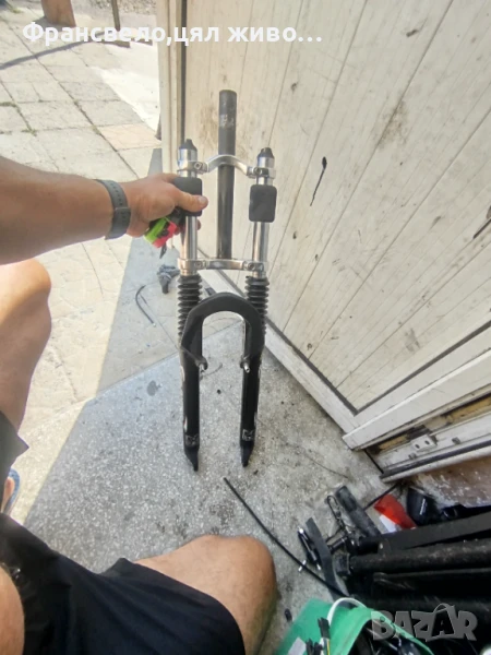 Двукоронна вилка за велосипед колело 26 цола , снимка 1