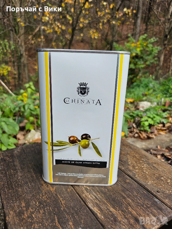 Испански зехтин екстра върджин 1 л в тенекия , снимка 1