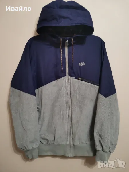 Nike 6.0 Purple/Grey Corduroy Rare Plaid Hood Men's Jacket Hoodie. , снимка 1