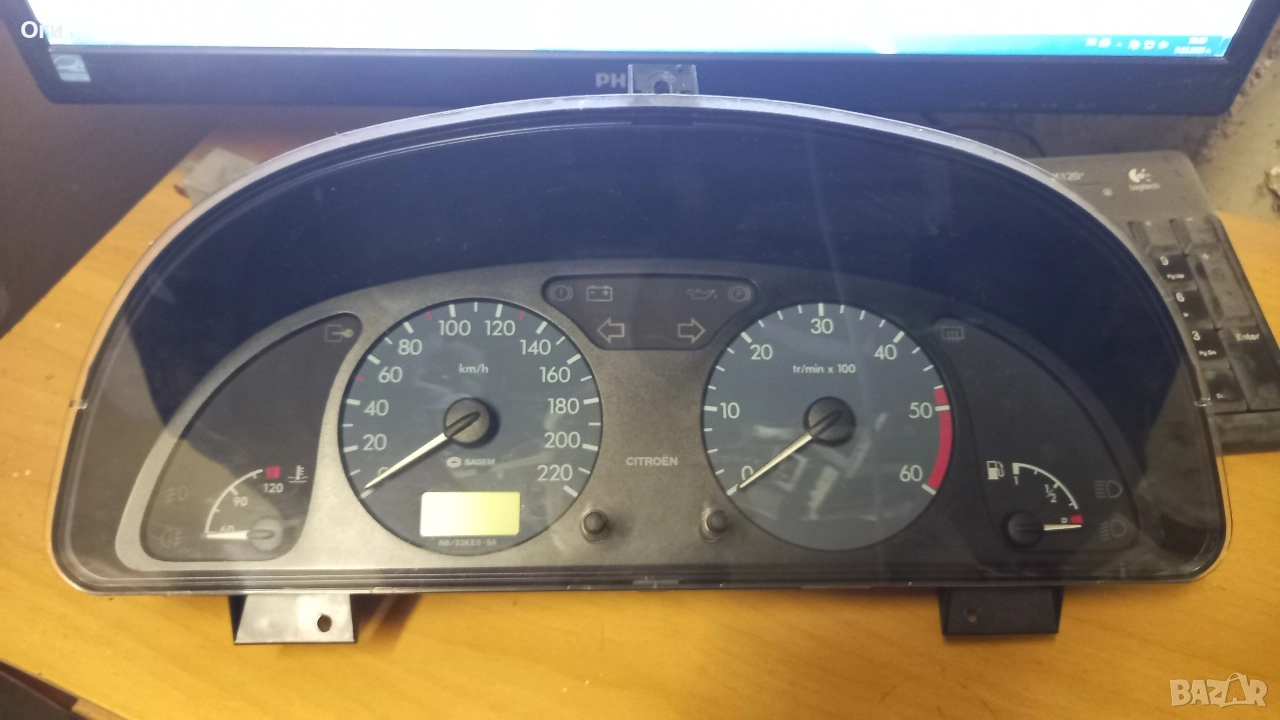 Километражно табло за Ситроен Ксара P96457 445 80 C, снимка 1