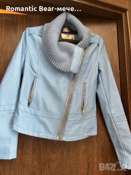 Дамско яке еко кожа, снимка 1