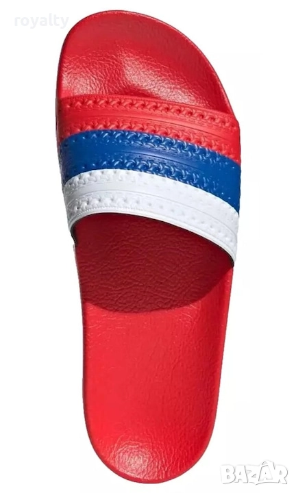 Adidas Оригинални Мъжки Чехли, Червен, 42 и 43 1/3, снимка 1