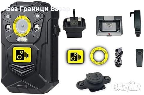 Нова Камера за Тяло Brifield® BR1 1512p 64GB, Нощно Виждане, Водоустойчива, снимка 1