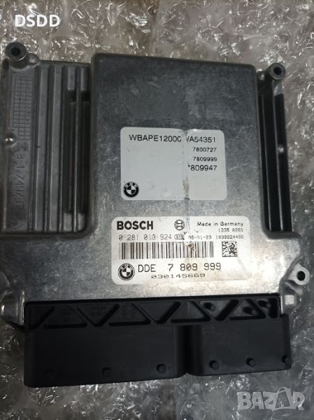 Компютър двигател / ECU BOSCH 0281013924 за BMW X3 E83 2.0D, снимка 1