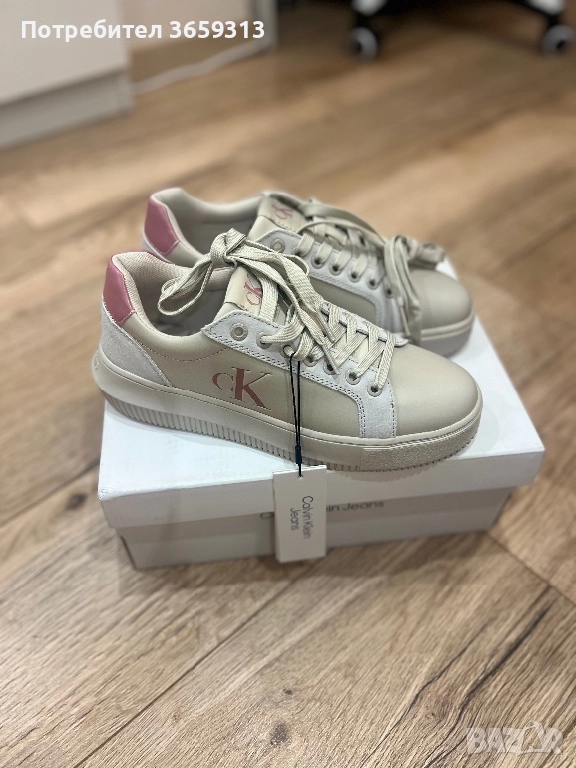 Дамски кецове Calvin Klein Jeans, снимка 1