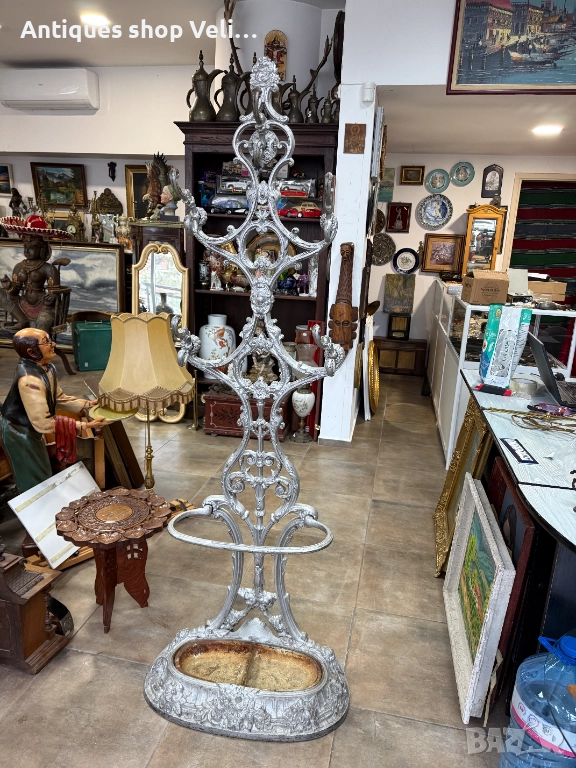  Френска закачалка за дрехи и чадъри 19В. №7621  , снимка 1