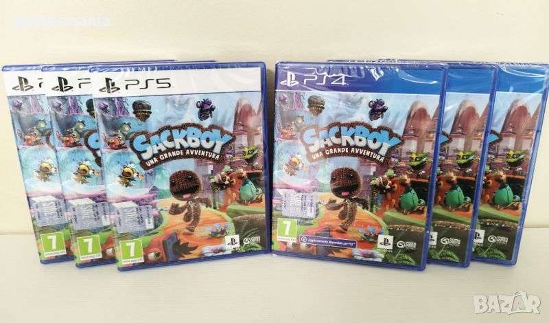 [ps5/ps4] ! Чисто НОВИ ! Sackboy: A Big Adventure/ Експресна доставка, снимка 1