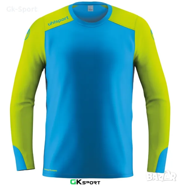 Вратарска фанелка UHLSPORT TOWER GOALKEEPER JERSEY RADAR BLUE/ FLUO YELLOW размери S,M,L,XL, снимка 1