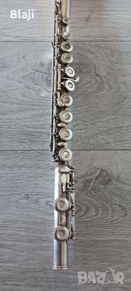Посребрена флейта , снимка 1