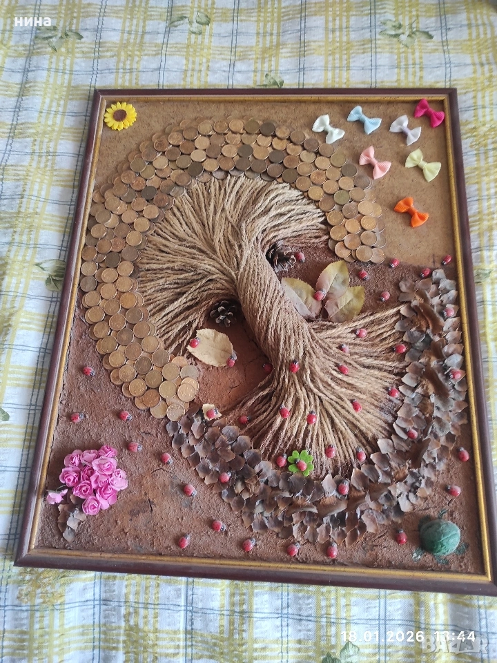 ръчно изработена картина , снимка 1