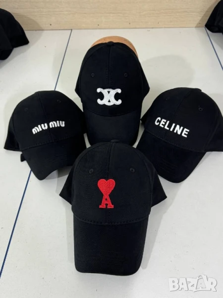шапки с козирка celine miu miu ami, снимка 1