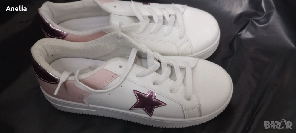 Дамски маратонки със Звезди 38 39 40 41 номер , снимка 1