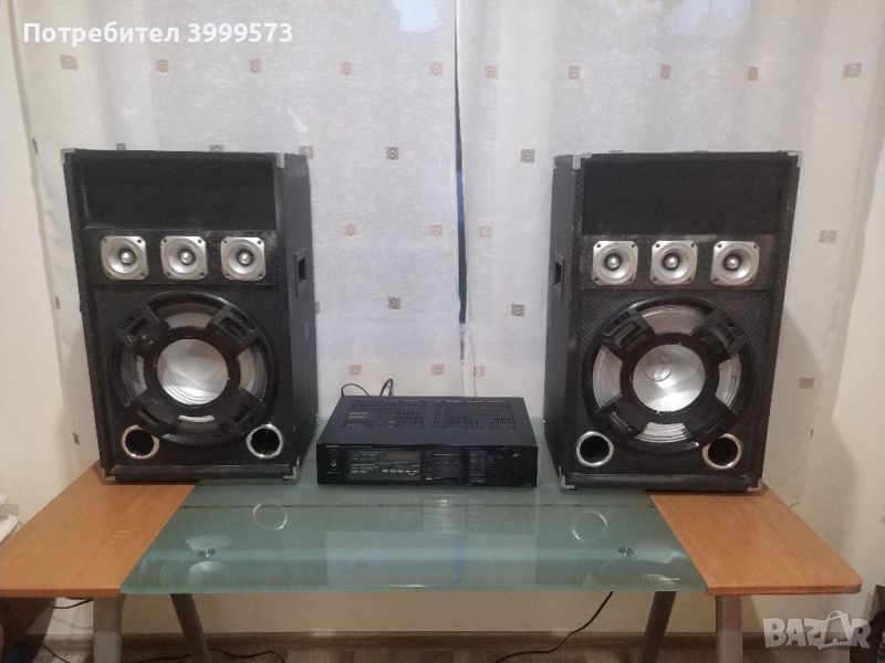 Тонколони 12-ки с  и без усилвател ONKYO-TX-7420, снимка 1