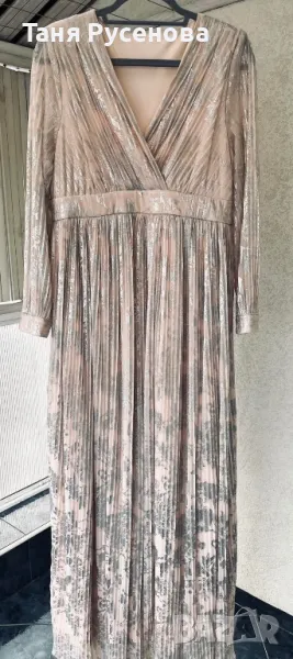 Разкошна бутикова коктейлна рокля, снимка 1