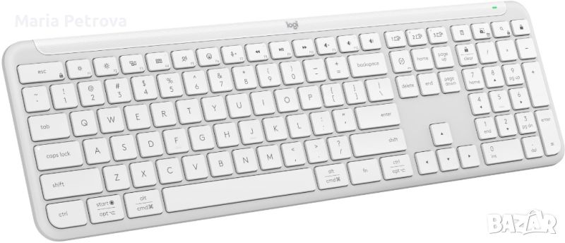 Безжична клавиатура Logitech Signature Slim K950, 2.4GHz&Bluetooh- нова, снимка 1