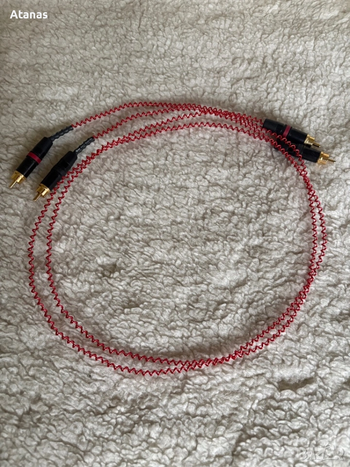 Интерконект Anticable RCA to RCA, снимка 1