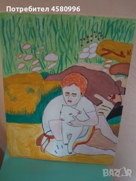  Ръчно рисувани картини - уникални създадени с любов., снимка 1