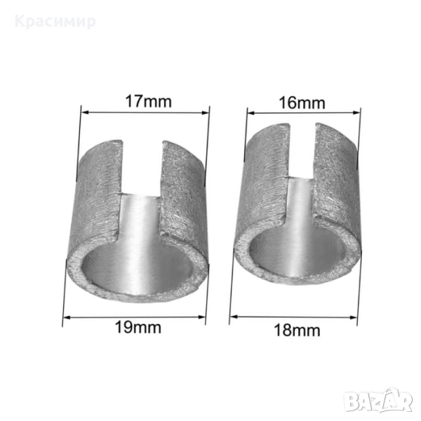 Клеми за полюси на акумулатор 2БР/К-Т, снимка 1