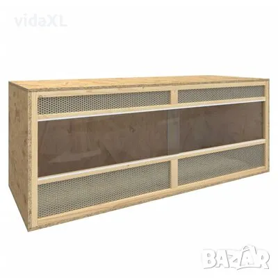 vidaXL Терариум, инженерно дърво, 120x50x50 см（SKU:170884）, снимка 1