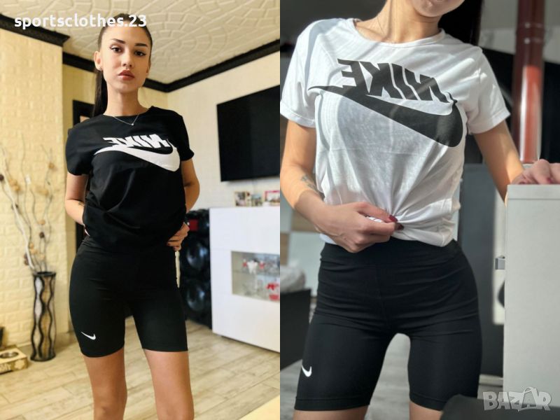 Дамски екипи комплекти Nike с тениска и дълго или късо клинче, снимка 1