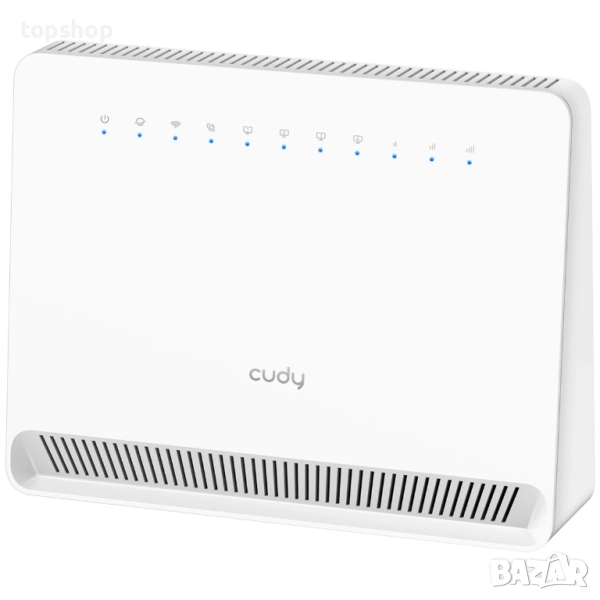 LT700E НОВ Cudy отключен 4G LTE Cat 6 Gigabit модем рутер със слот за SIM карта, 2 CA AC1200 WiFi..., снимка 1