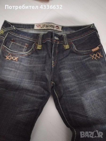 Дамски дънков пантолон!Ниска талия! Без забележки!, снимка 1