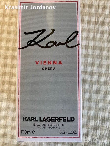 KARL LAGERFELD VIENNA OPERA, снимка 1