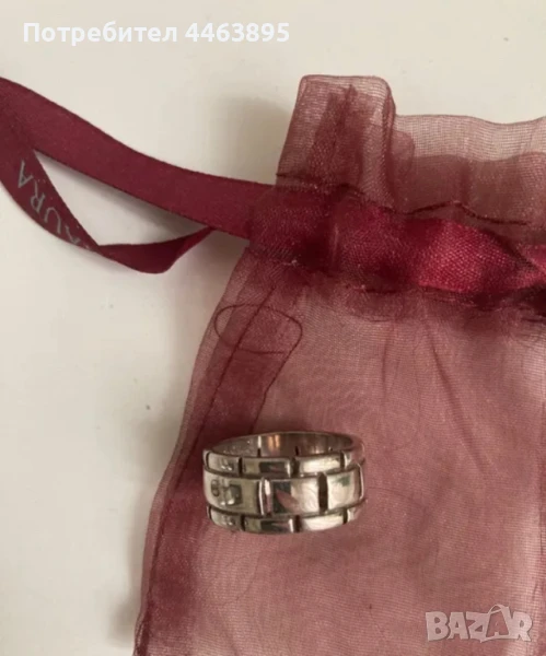 сребърен пръстен нов за 25 лева, снимка 1