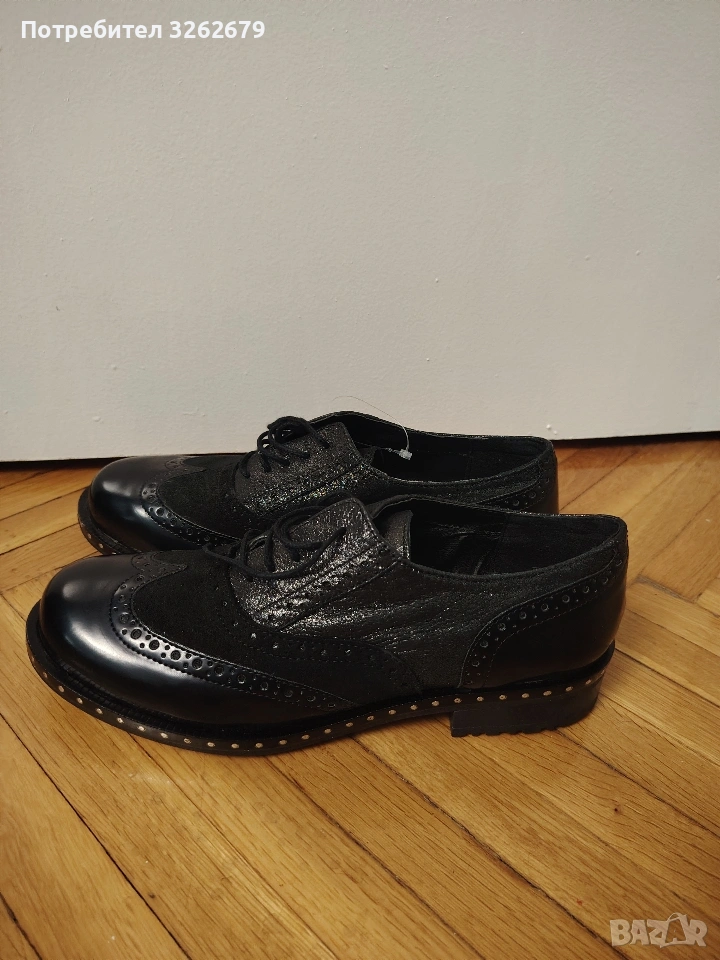 дамски обувки естествена кожа чисто нови размер 41, снимка 1