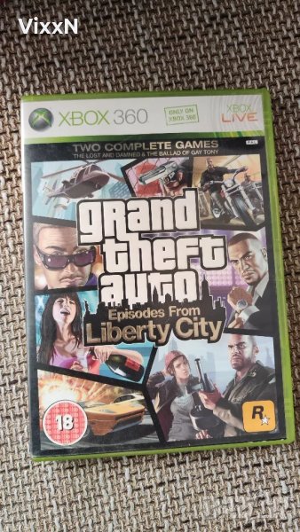 Grand theft auto episodes from liberty city xbox 360, снимка 1