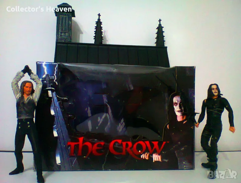  Гарванът THE CROW Eric Draven vs Top Dollar DIORAMA 2 figures NECA 2005 оригинални екшън фигурки , снимка 1