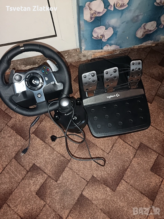 Волан с педали и шифтър, снимка 1