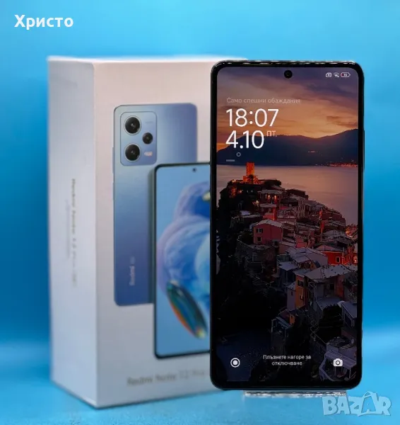 ГАРАНЦИОНЕН!!! Xiaomi Redmi Note 12 Pro, 256GB, 8GB RAM, 5G, Midnight Black, снимка 1