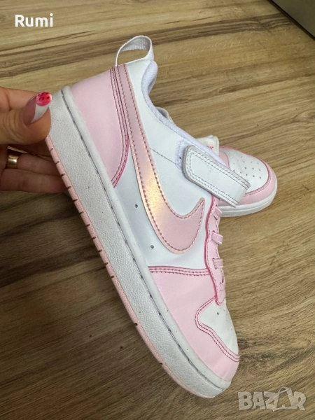 Оригинални юношески кецове Nike Court Borough Low Recraft! 35 н, снимка 1