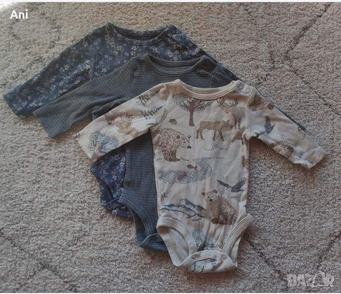 Carter's little planet organic 3m - 3 броя, снимка 1