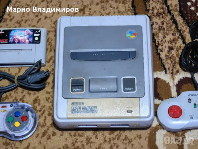 Nintendo Snes с игра подарък , снимка 2 - Други игри и конзоли - 47486818