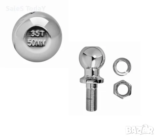 Топка за теглич, ремарке, Топка за теглич ф 50мм, 3,5т., снимка 2 - Ремаркета - 32122021