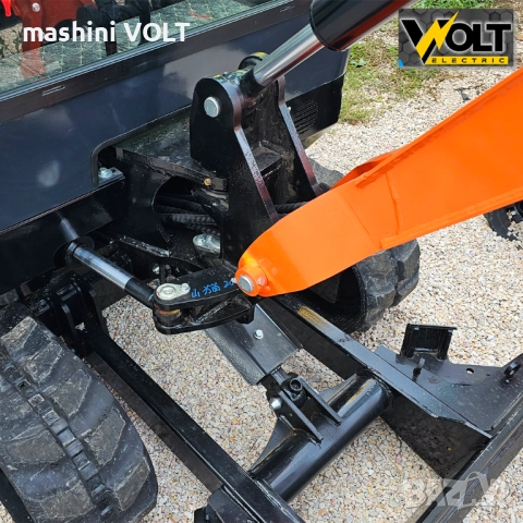 Мини багер NT-E25, 2.5 тона, с кабина и чупеща стрела, снимка 4 - Индустриална техника - 52131833