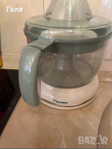 Електрическа цитрус преса, снимка 3 - Сокоизстисквачки и цитрус преси - 50667966