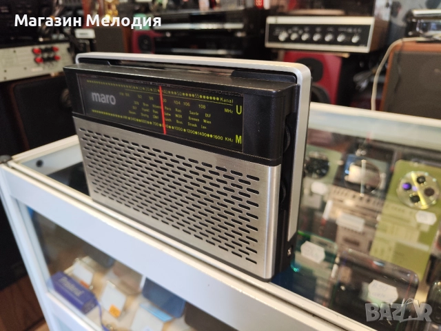 Радио MARO В отлично техническо и визуално състояние., снимка 13 - Радиокасетофони, транзистори - 47075670