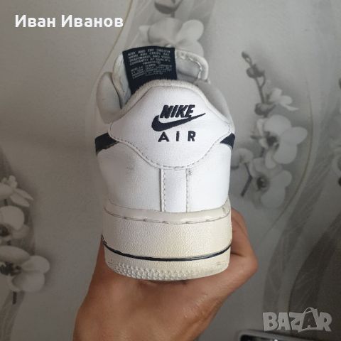 оригинални маратонки NIKE  AIR FORCE 1 AN20 BG  номер 38,5-39, снимка 5 - Маратонки - 39179962