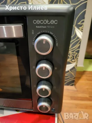 Нова Фурна с вентилатор Cecotec Bake&Toast 750  46 L, 2000 W, 230 градуса, с грил, снимка 8 - Печки, фурни - 46894172