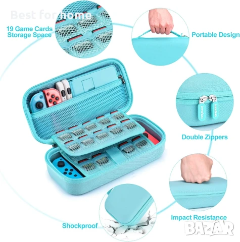 Комплект от 18 аксесоара за NS Switch, снимка 5 - Аксесоари - 51121424