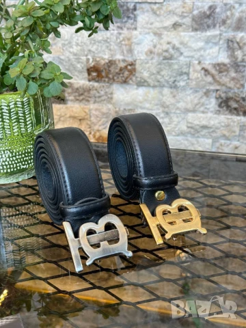 колани от естествена кожа в кутия burberry