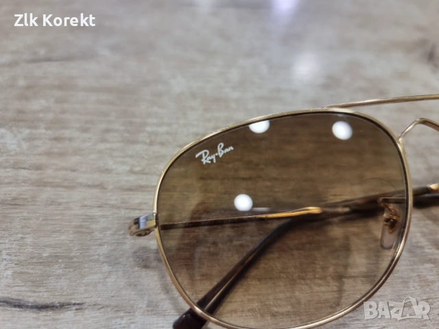 Слънчеви очила Rayban Gold, снимка 6 - Слънчеви и диоптрични очила - 54217855