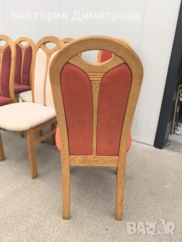 Комплект от 6 трапезни стола , снимка 8 - Столове - 52841528