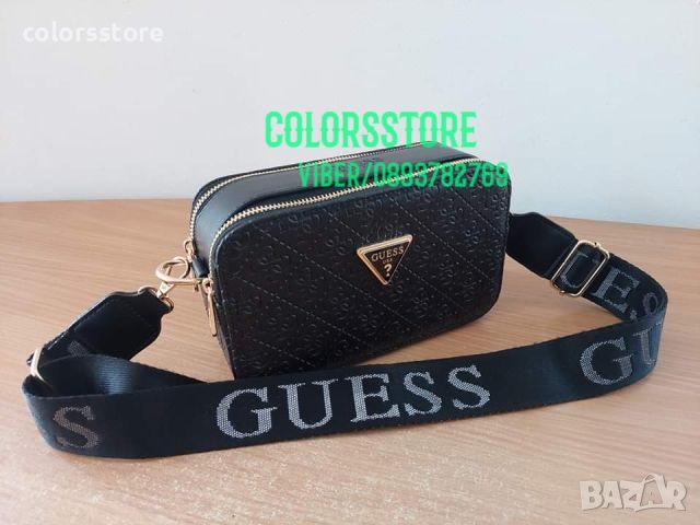 Черна чанта Guess HJ35, снимка 3 - Чанти - 40545666